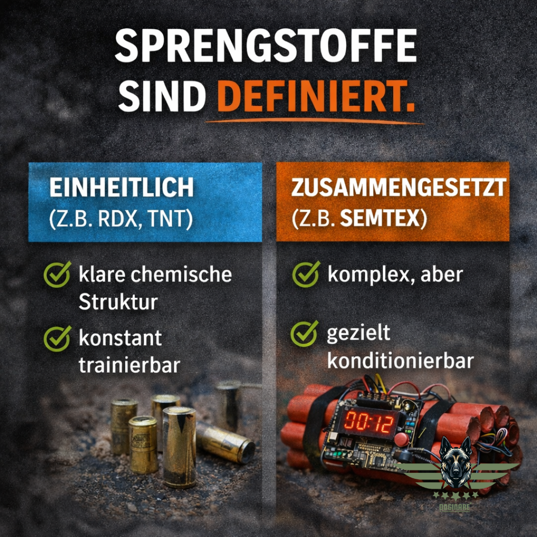 Einheitliche und zusammengesetzte Sprengstoffe