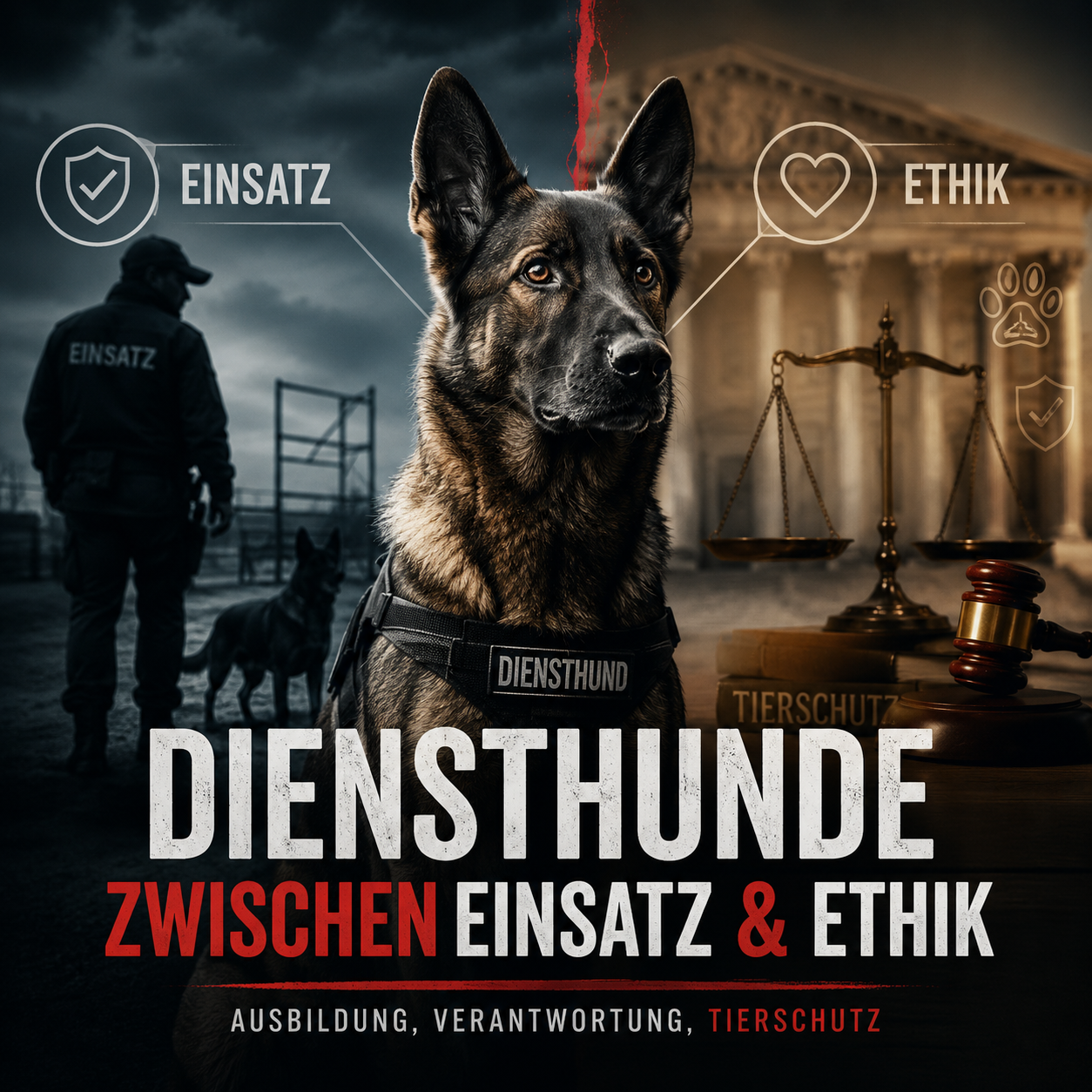 Ethischer Einsatz von Diensthunden