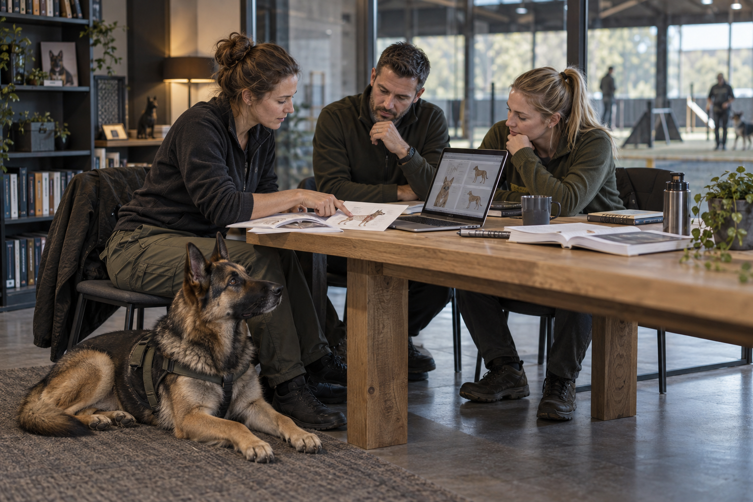 DOGINARE Campus – Fachwissen vertiefen Symbolbild zur professionellen Diensthundearbeit im DOGINARE Campus.